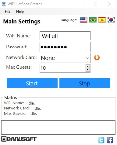 Скачать WiFi Hotspot Creator