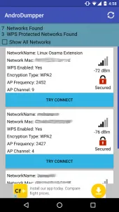 AndroDumpper скриншот 3